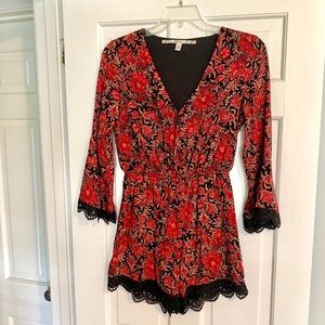 Chelsea and Violet 3/4 Sleeve Romper